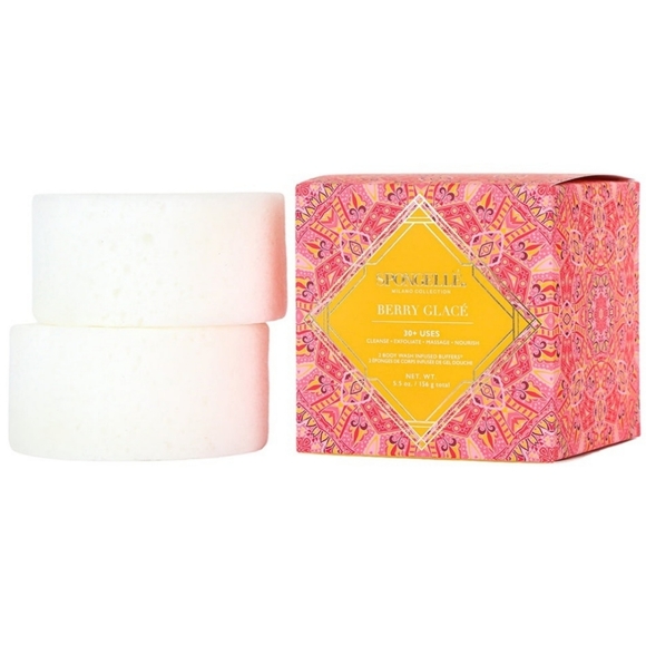 2/$55! Spongellé Boxed Duo 30+ - Berry Glace - Picture 3 of 6